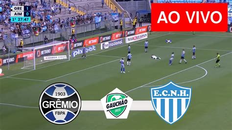 Gaúcho: Grêmio x Novo Hamburgo ao vivo .